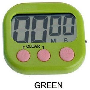 Keuken Timer Magnetische Lcd Digital Countdown Timer Alarm Met Stand Wit Kookwekker Praktische Koken Klok