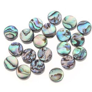 20Pcs 8Mm Abalone Shell Sieraden Accessoires Voor Diy Ketting Armband Opknoping Hanger
