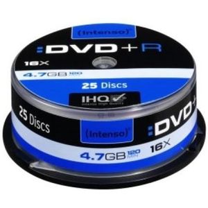 Dvd + R Intenso 4111154 16X4.7 Gb 25 Stuks