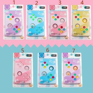 7 Kleuren Abxy Key Sticker Voor Nintend Schakelaar Joycon Controller Skin Joystick Knop Thumb Stick Grip Cap Cover