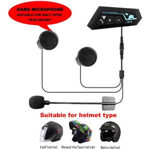 Moto Helm Headset Bluetooth 5.0 Motorfiets Oortelefoons Waterdichte Draadloze Speaker Hoofdtelefoon Handsfree Call Music Play