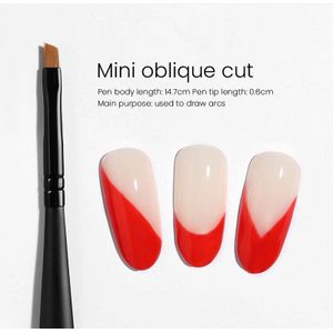 Maychao Nail Brush Kit Manicure Borstel Acryl Liquid Powder Carving Ultra-Dunne Lijn Tekening Pen Uv Gel Nail Brush makeup Tools