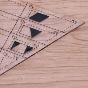 Maatregel Vorm Trapezium Quilts Plastic Heerser Diy Patchwork Naaien Gereedschap