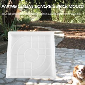 Tuin Bestrating Mal DIY Handmatig Propyleen Bestrating Cement Beton Mould 27x27x4cm Tuin Gebouwen Bestrating Loopbrug accessoires