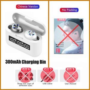 Tws Draadloze Hoofdtelefoon Bluetooth Oortelefoon Met Microfoon Sport Waterdichte Headset Touch Control Stereo Oordopjes Voor Smartphone
