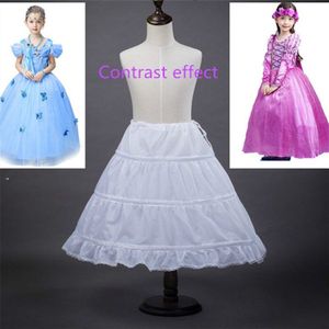 Kinderen Petticoats Voor Formele/Bloem Meisje Jurk Hoopless Korte Crinoline Meisjes/Kids/Kind Onderrok