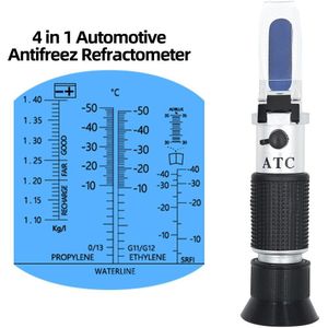 4 In 1 Hand Held Auto Refractometer Voertuig Ureum Tester 30-35% Adblue Vloeistof Glycol Batterij Antivries Met Retail box 36% Off