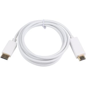 1.8M 6FT Displayport DP Naar HDMI Male Adapter Converter Kabel voor Laptop Projector HDTV DP naar HDMI Adapter GT