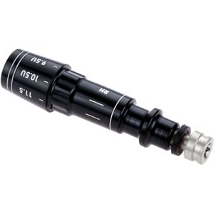 1Pc Tip 0.335 Aftermarket Golf Club Shaft Adapter Sleeve Vervanging Voor Mizuno JPX900 Driver Shaft Aluminium Zwart
