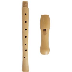 Houten Recorder Sopraan Barokke 8 Hole C Key Klarinet Verticale Fluit Dizi Hout Muziekinstrumenten