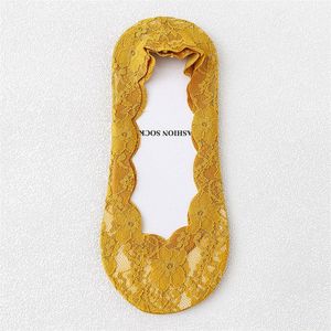 Kant Boot Sokken Vrouwen Onzichtbare Sokken Vrouwen Zomer Dunne Ondiepe Mond Sokken En Najaar Puur Katoen Bodem siliconen