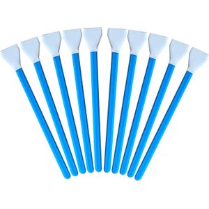 10Pcs Professionele Stof Verwijderen Wattenstaafje Kit Handige Fiber Doek Praktische Full Frame Cleaning Dslr Camera Sensor Fotostudio