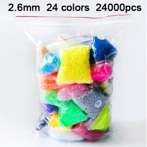 Dollryga 72000 Stks/zak Hama Kralen 72 Kleuren 2.6Mm Perler Kraal Puzzel Onderwijs Speelgoed Zekering Kraal Puzzel Voor Kinderen abalorios