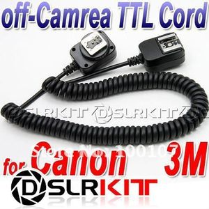 3 M 3 meter E-TTL Flitser sync Cord voor Canon
