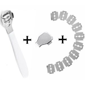 Eelt Voet Scheermes Hard Hak Huid Remover Hand Voeten Pedicure Scheermes Tool Scheermessen Rvs Handvat 10 Blades Voetverzorging tool