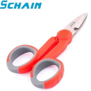 Kevlar Schaar Ftth Glasvezel Jumper Kabel Schaar Wire Cutter Hand Snijgereedschap Rvs Kevlar Schaar