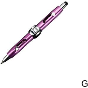 Balpennen 3 In 1 Multi-Functionele Hand Gyroscoop Stylus Pen Capacitieve Pen Stress Metalen Schrijfwaren Pennen