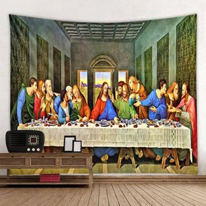 De Laatste Avondmaal Tapestry Canvas Reproductie Klassieke Muur Art Canvas Decoratie Grote Dekens Verschillende Maten