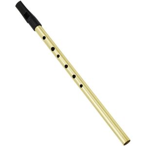 Ierse Fluitje Fluit D Sleutel 6 Gat Klarinet Fluit Tin Penny Whistle Vernikkeld Messing Muziekinstrument Gitaar Pickup