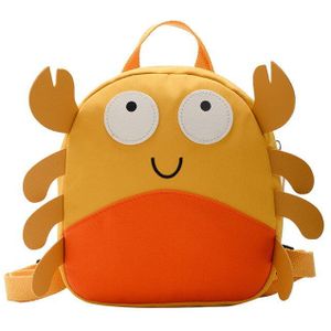 Kids Leuke Cartoon Krab Vorm Kleuterschool Leuke Rugzak Cartoon Dier Vorm Schooltas Voor Kinderen Jongens Meisjes