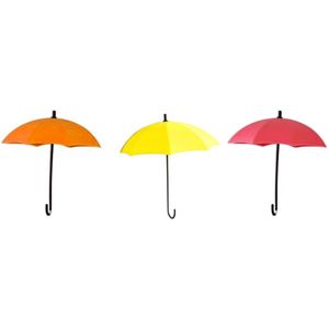 3Pcs Paraplu Muur Haken Decor Hanger Key Rack Holder Badkamer Keuken Organizer
