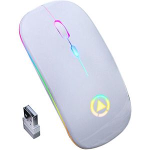 ! 2.4Ghz Wireless Ultra Slim Optische Muis Usb Oplaadbare Voor Pc Laptop 1600Dpi Rechts Muis TXTB1