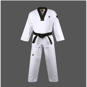 Professionele Taekwondo Kleding Kinderen Volwassen Pak Katoen Mannen En Vrouwen Kleding Lift Boksen Concurrentie Training Gi