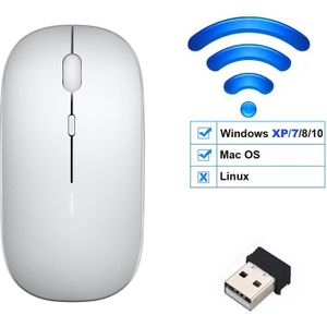 Anmck Bluetooth Draadloze Stille Muis Voor Computer Oplaadbare Mini Magic Bluetooth Usb Draadloze Muis Voor Laptop Pc Xiaomi