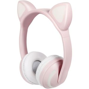 Kat Oor Draadloze Bluetooth Headset 5.0 Stereo Geluid Muziek Hoofdtelefoon Oortelefoon