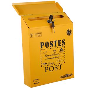 1 Pc Mailbox Muur Heuvel Mailbox Klacht Doos Suggestie Box Voor Office Home Tuin