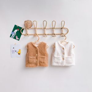 Casual Baby Meisje Winter Kleding Kids Vest Jasje Soft Fleece Kleding Voor Pasgeboren Baby Vest Toddlre Kleding Kostuums