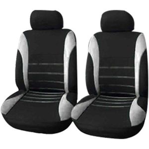 Autostoelhoezen Set voor Citroen C1 c1 3-Doors 2005-2022, 5 Zits Ademend Duurzaam Autostoeltje Voor Achterbank Kussenbeschermers, Interieur Accessoires,F Black