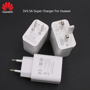 Huawei 5V4.5A Supercharger Eu Ons Uk Power Adapter Usb 100Cm 5A Type C Kabel Voor Huawei P40 P30 P20 pro Honor 9 10 9X V20 V10 V9