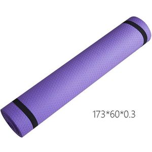 Hoge Quality10mm Extra Dikke Antislip Nrb Yoga Mat 183cmX61cm Gymnastiek Pilates Voor Fitness Oefening Smaakloos Met Bandages