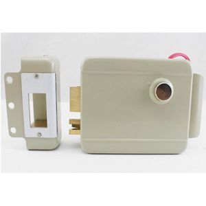 12V Elektrische Deurslot Elektronisch Slot Sleutel Cilinder Gebruik Met Deur Exit/Deurbel/Intercom/Digitale Lock/Rfid Toegangscontrole Kit