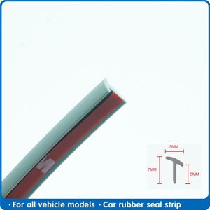 Grijze Auto Deur Afdichting Rubber Afdichting Strip Voor Auto Rubberen Afdichting Schuine Voorbumper T Type Auto Deur Afdichting Rubber tochtstrip Rand