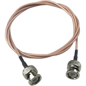 RG316 Sdi Kabel 50 Ohm Bnc Male Naar Bnc Male Video Coax Coax Kabel Voor Sdi Camera Beveiliging Cctv Camera dvr Systeem/Bmcc 1M/3FT