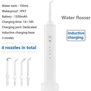 Usb Oplaadbare Water Flosser Monddouche Dental 3 Modes 150Ml Water Tank Water Jet Waterdichte IPX7 Te Dragen