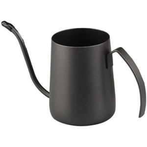 250Ml Fijne Water Injectie 304 Roestvrij Staal Oor-Opknoping Koffie Speciale Zwart Schilderen Pot Lange Smalle Uitloop Waterkoker