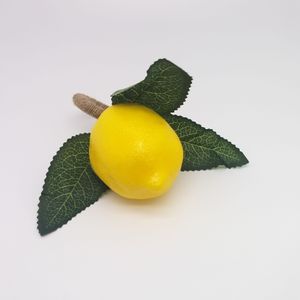 10Pcs Simulatie Lemon Plant Servet Ring Fruit Maaltijd Gesp Hotel Model Kamer Servet Ring