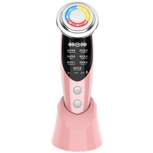 7in1RF & Ems Radio Mesotherapie Elektroporatie Rf Lifting Gezicht Schoonheid Led Photon Huidverjonging Remover Rimpel Radio De