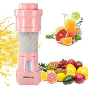 Vouwen Sap Blender Draagbare Usb Juicer Cup Mengmachine Smoothies Babyvoeding Fruit Mixer Keuken Tool