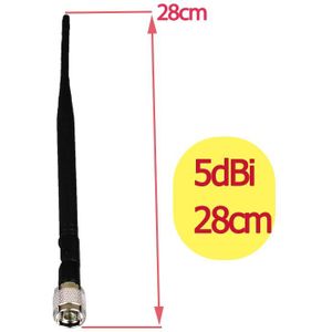 Zqtmax Omni Antenne Multi-Band 698-2700Mhz Rubber Antenne Voor 800/900/1800/1900/2100/2600 Repeater,4G Lte Signaal Booster