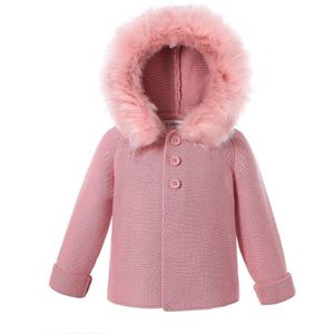 Pettigirl Herfst Winter Kinderen Truien En Jas Afneembare Faux Fur Hoodied Katoenen Garen Baby Jongens Meisjes Jas Kinderen Uitloper