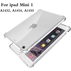 Voor Ipad Mini 123 Case Valweerstand Soft Tpu Silicon Cover Voor Apple Ipad Mini 1 Mini 2 Mini 3 a1432 A1454 A1455 A1490 Funda