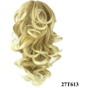 Soowee 8 Kleuren Krullend Haarstukken Synthetisch Haar Blonde Clip In Hair Extensions Little Pony Staart Claw Paardenstaart