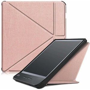 Tablet Case Voor Kobo Libra H2O 7 Inch E-Book Transformator Flip Stand Cover Magnetische Pu Leather Case Voor Kobo libra H2O