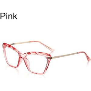 Cat Eye Bril Frame Facet Crystal Brillen Kan Worden Uitgerust Met Bijziendheid Bril Vintage Vrouwen Lenzenvloeistof Frame