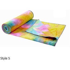 Wasbaar 183*63Cm Non Slip Yoga Mat Cover Handdoek Anti Slip Microfiber Yoga Mat Handdoeken Pilates Dekens Fitness