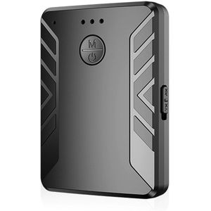 Bt 5 Zender En Ontvanger 2-In-1 Bt 3.5Mm Adapter Ondersteuning 2 Apparaten Aansluiten In Zender modus Brede Compatibiliteit Zwart